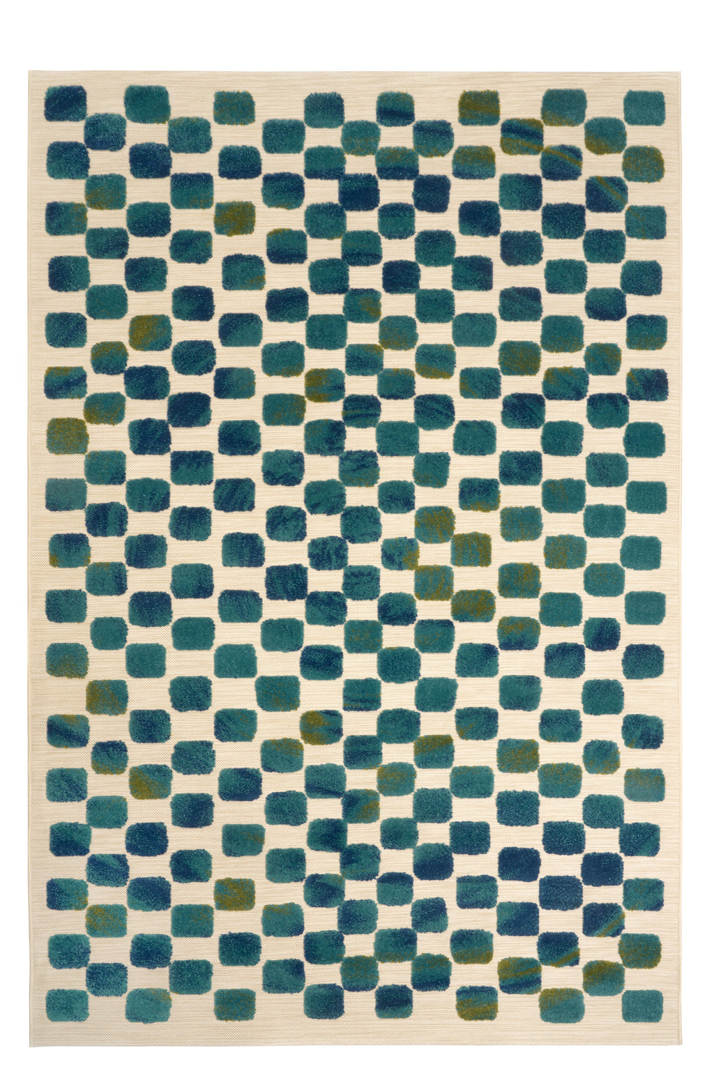 Tapis Extérieur Bleu & Blanc - Azura
