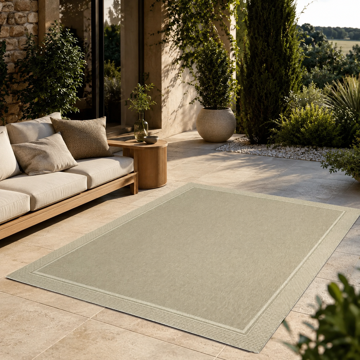 Tapis Extérieur Beige Sable - Arido