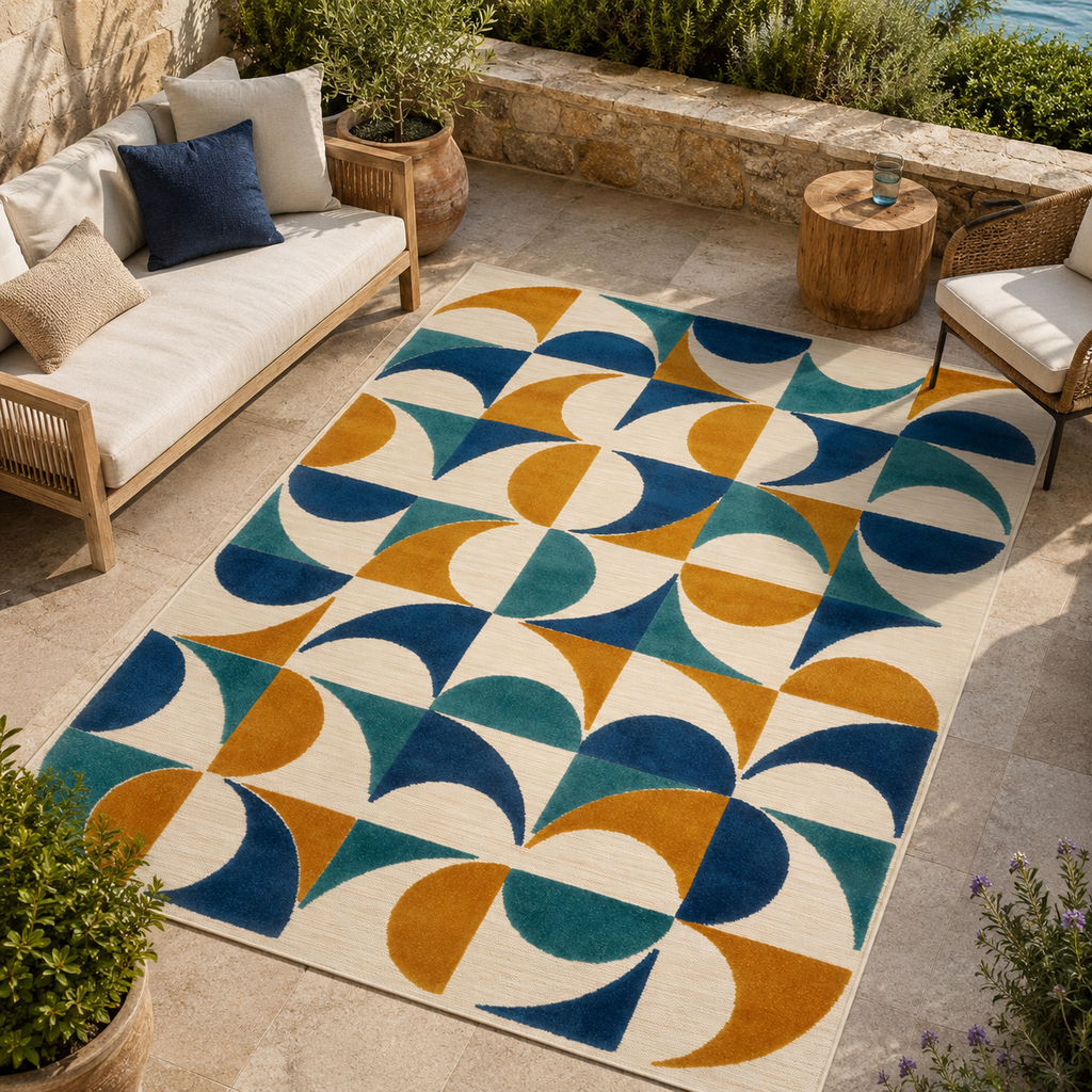 Tapis Extérieur Multicolore - Estiva