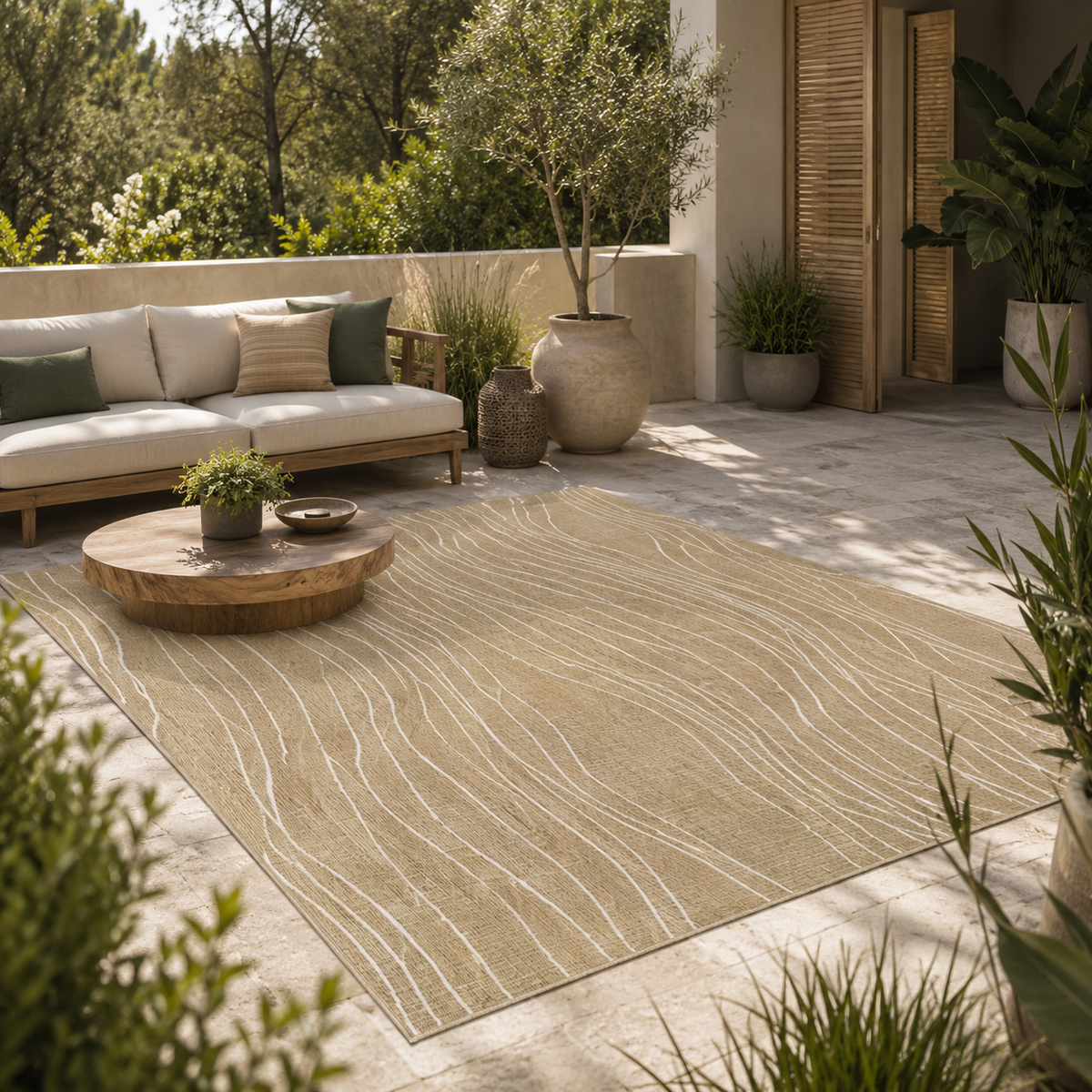 Tapis Extérieur Camel - Dorio
