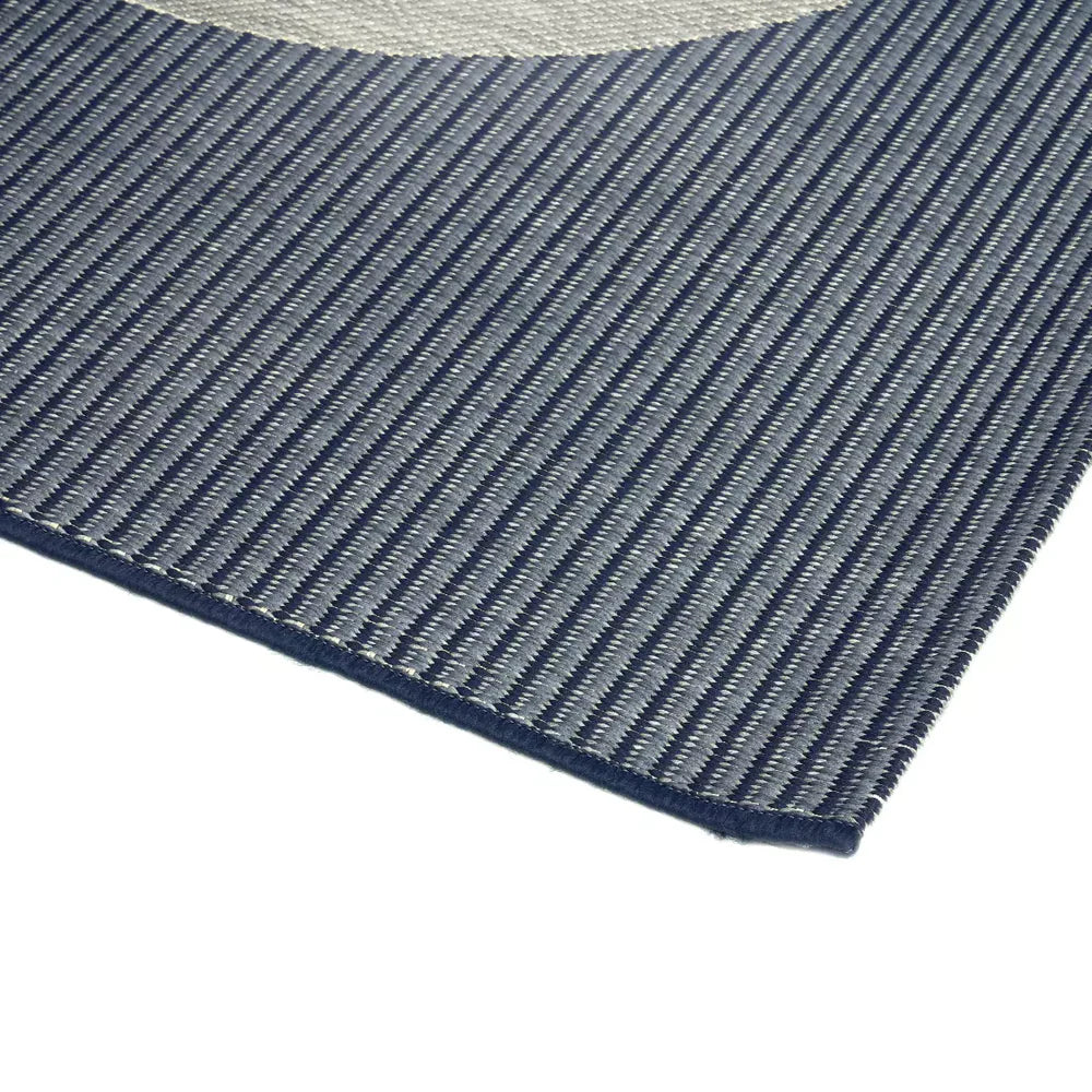 Tapis Extérieur Bleu & Gris - Mareo