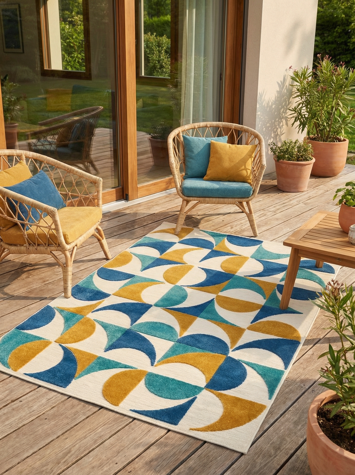 Tapis Extérieur Multicolore - Estiva