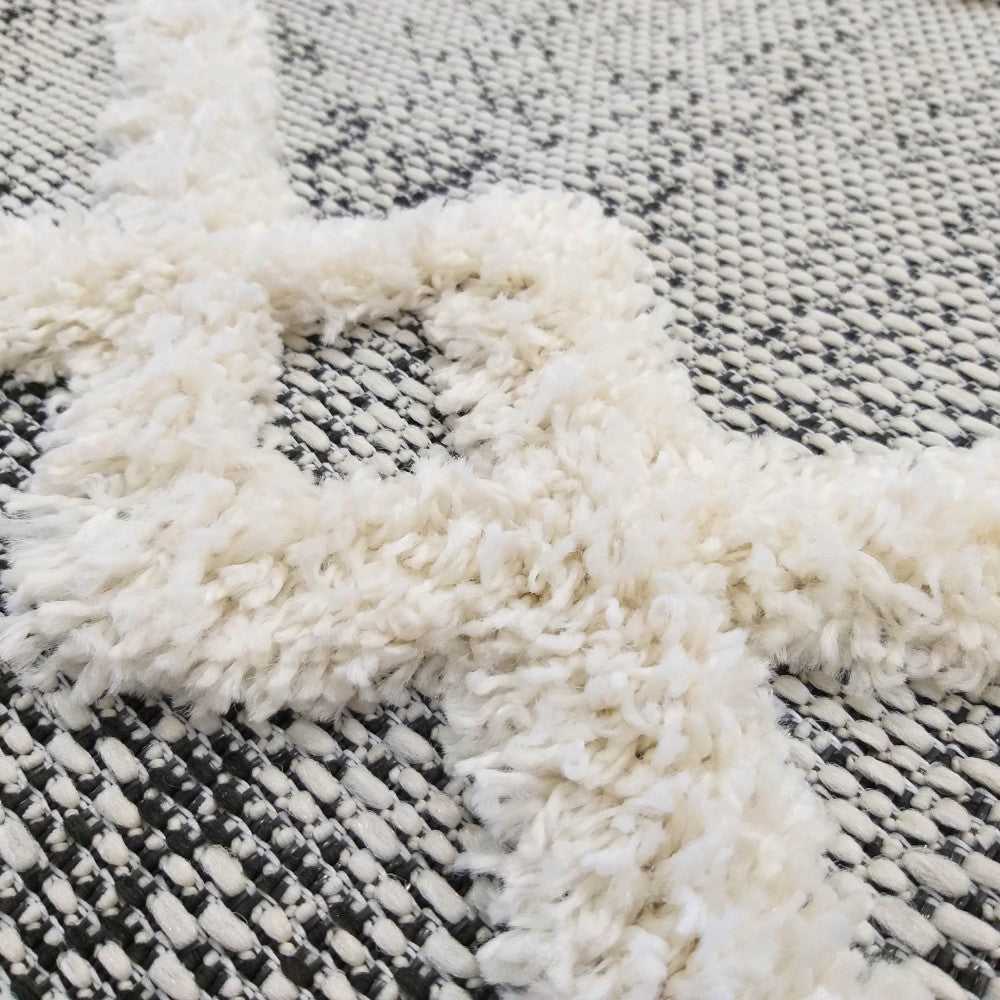 Tapis Extérieur Berbère Gris - Tavola N°02