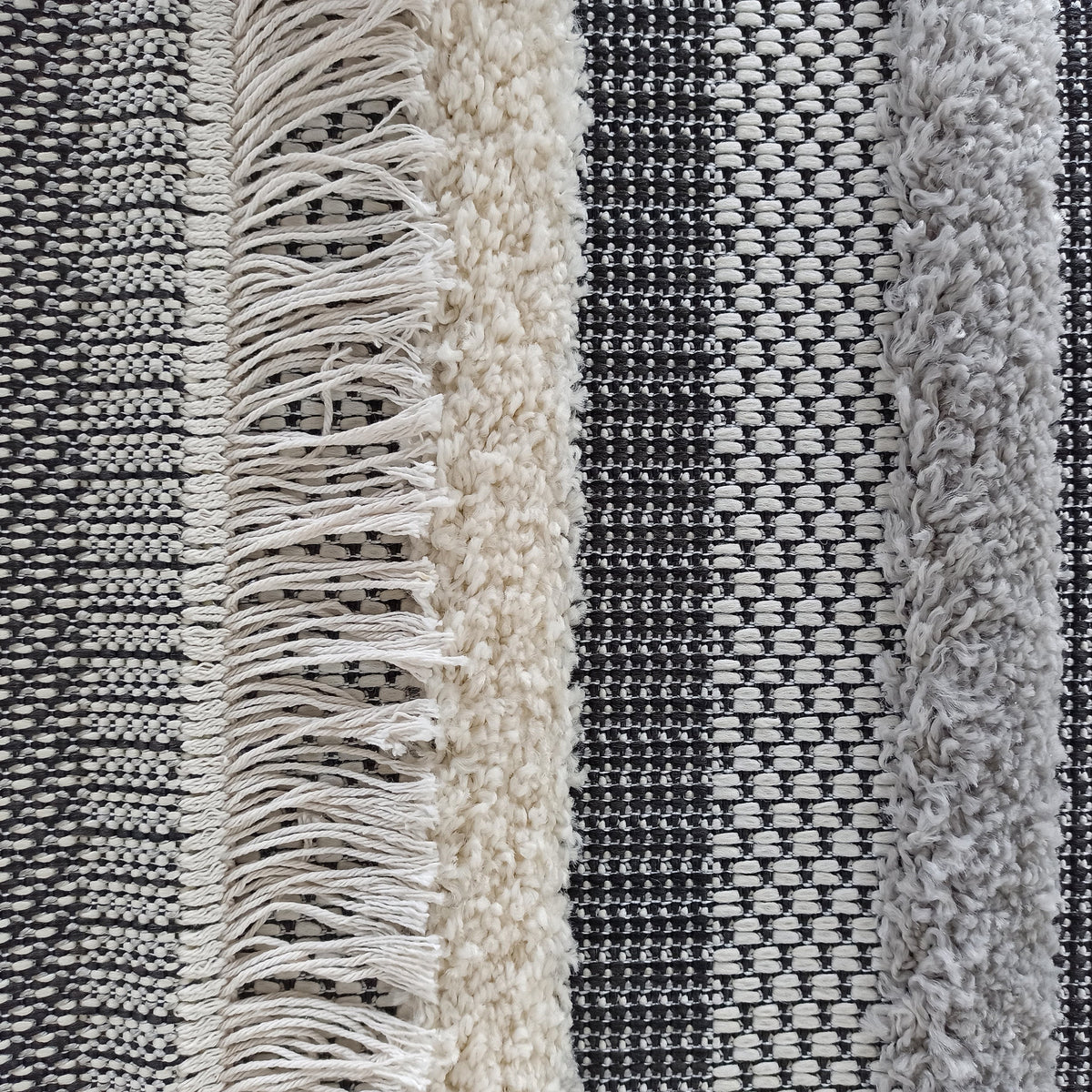 Tapis Extérieur Bohème Gris - Tavola