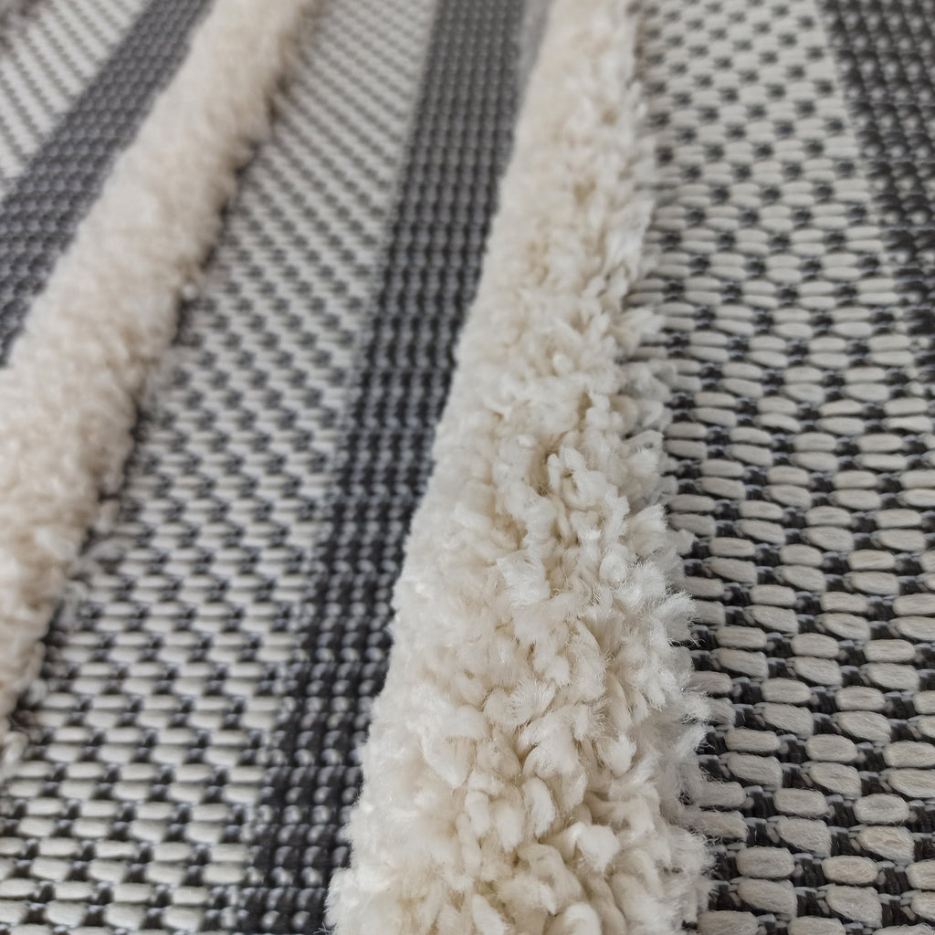 Tapis Extérieur Bohème Gris - Tavola