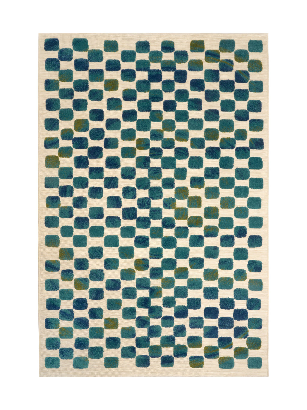 Tapis Extérieur Bleu & Blanc - Azura
