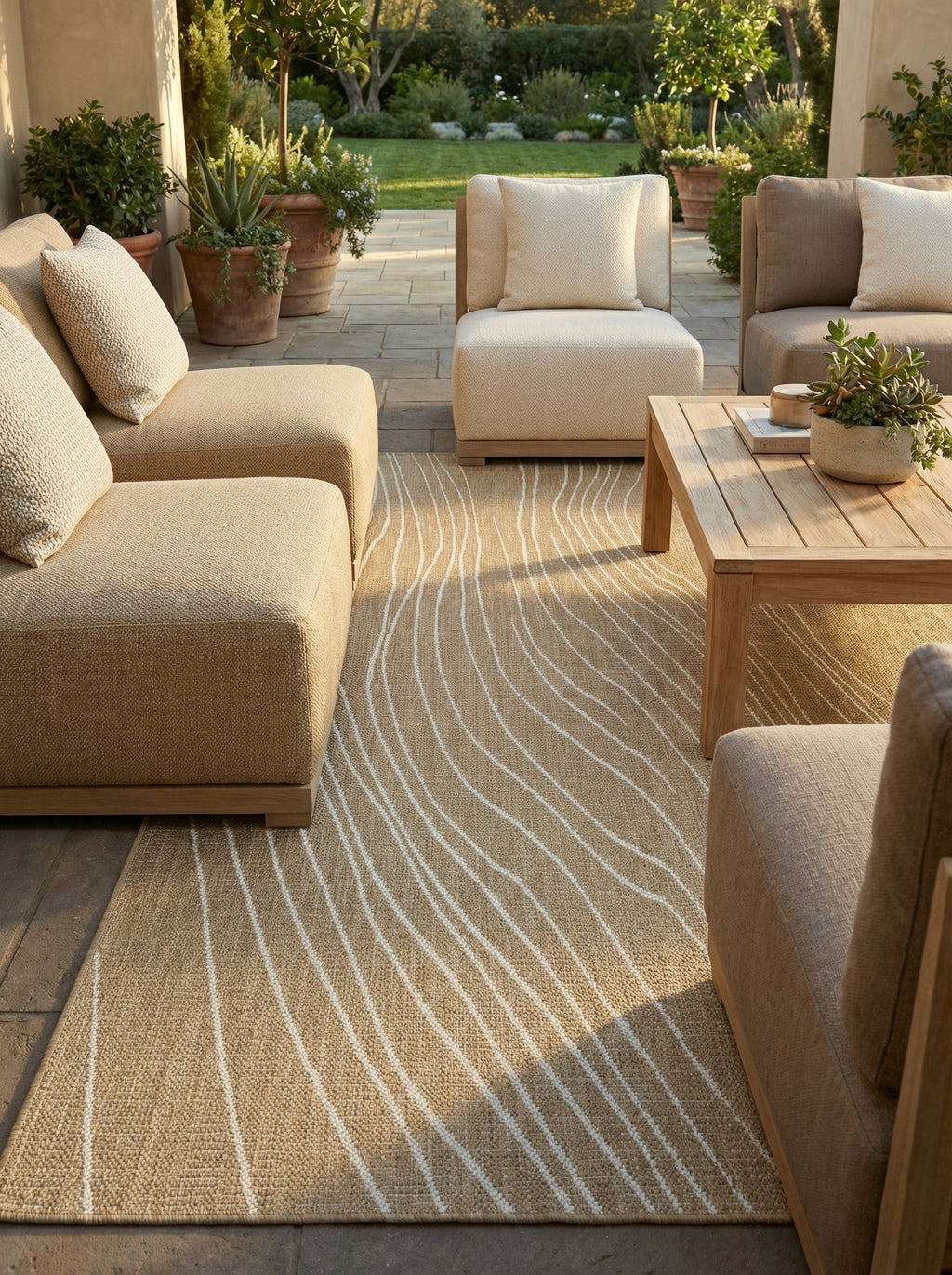 Tapis Extérieur Camel - Dorio