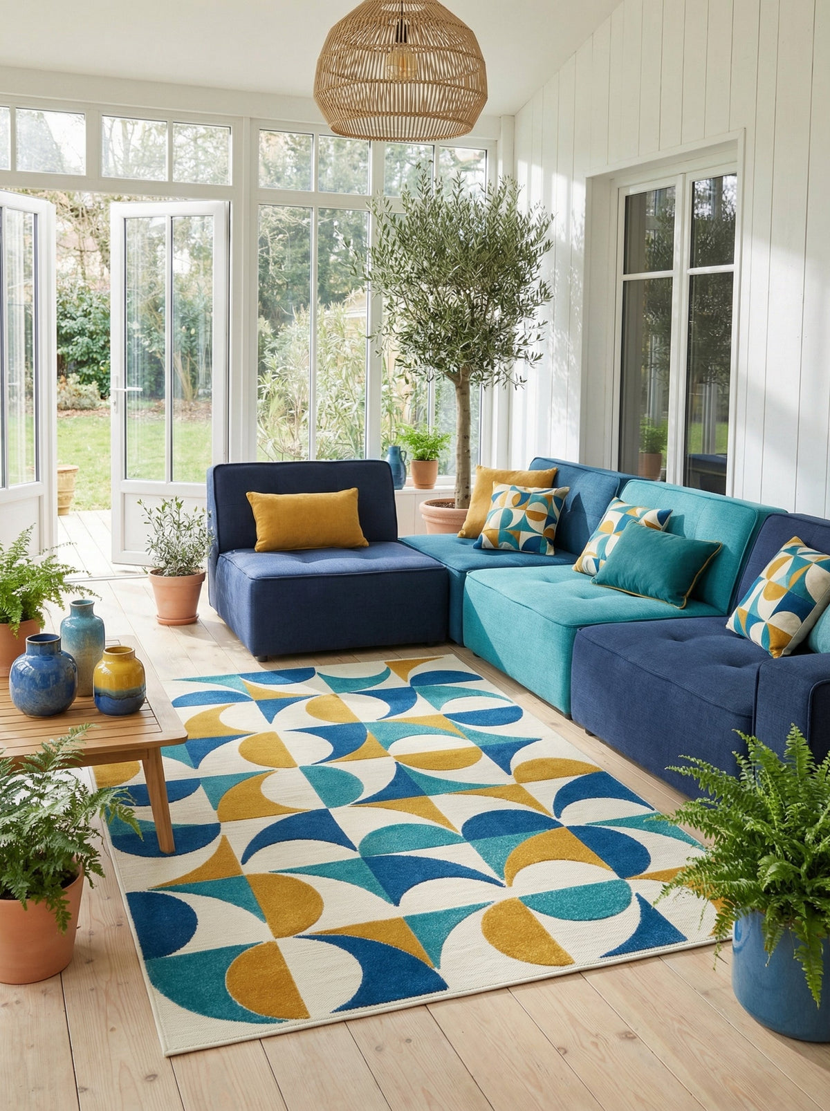 Tapis Extérieur Multicolore - Estiva